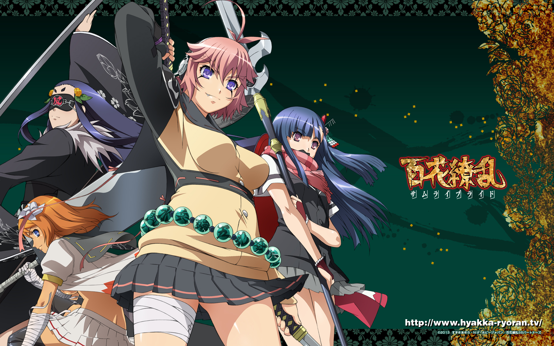 /hyakka ryouran samurai girls | yande.re